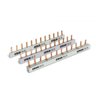Barramento Din Trifásico 80A 440V para 3x19 Pólos S3F1000B - Steck - 1