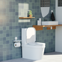 Ver mais imagens de Assento Sanitário Polipropileno Almofadado para Louça Quadra Tqd/K Astra