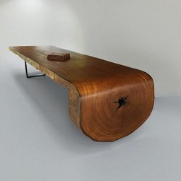 Mesa de Jantar Cascata Pequiá Madeira Maciça Nobre 6 Lugares 220x100 - 5