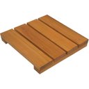 Ver imagem 1 de Deck de Madeira Modular 30x30 Cm Réguas 7 Cm Neonx com Pintura:osmocolor Castanho Uv Deck