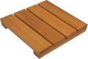 Ver imagem 1 de Deck de Madeira Modular 30x30 Cm Réguas 7 Cm Neonx com Pintura:osmocolor Castanho Uv Deck