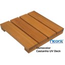 Ver imagem 2 de Deck de Madeira Modular 30x30 Cm Réguas 7 Cm Neonx com Pintura:osmocolor Castanho Uv Deck