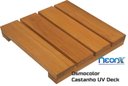 Ver imagem 2 de Deck de Madeira Modular 30x30 Cm Réguas 7 Cm Neonx com Pintura:osmocolor Castanho Uv Deck