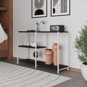 Ver imagem 1 de Aparador Industrial Artesania Branco e Preto 120cm