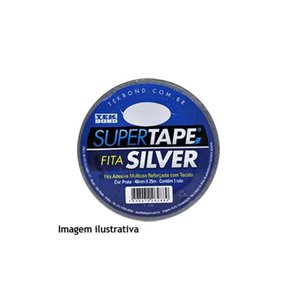 Fita Silver Prata 48mm x 25m - Tekbond