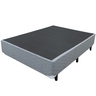 Base Box Casal Alta Aspen Cinza Poema 138x188x30 + Pes - 1