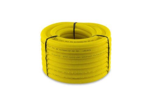 Eletroduto Corrugado Flexível 1" D32 10M Amarelo Forceline - 1