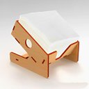Ver imagem 2 de Porta Guardanapo em MDF - Kit 5 Unidades
