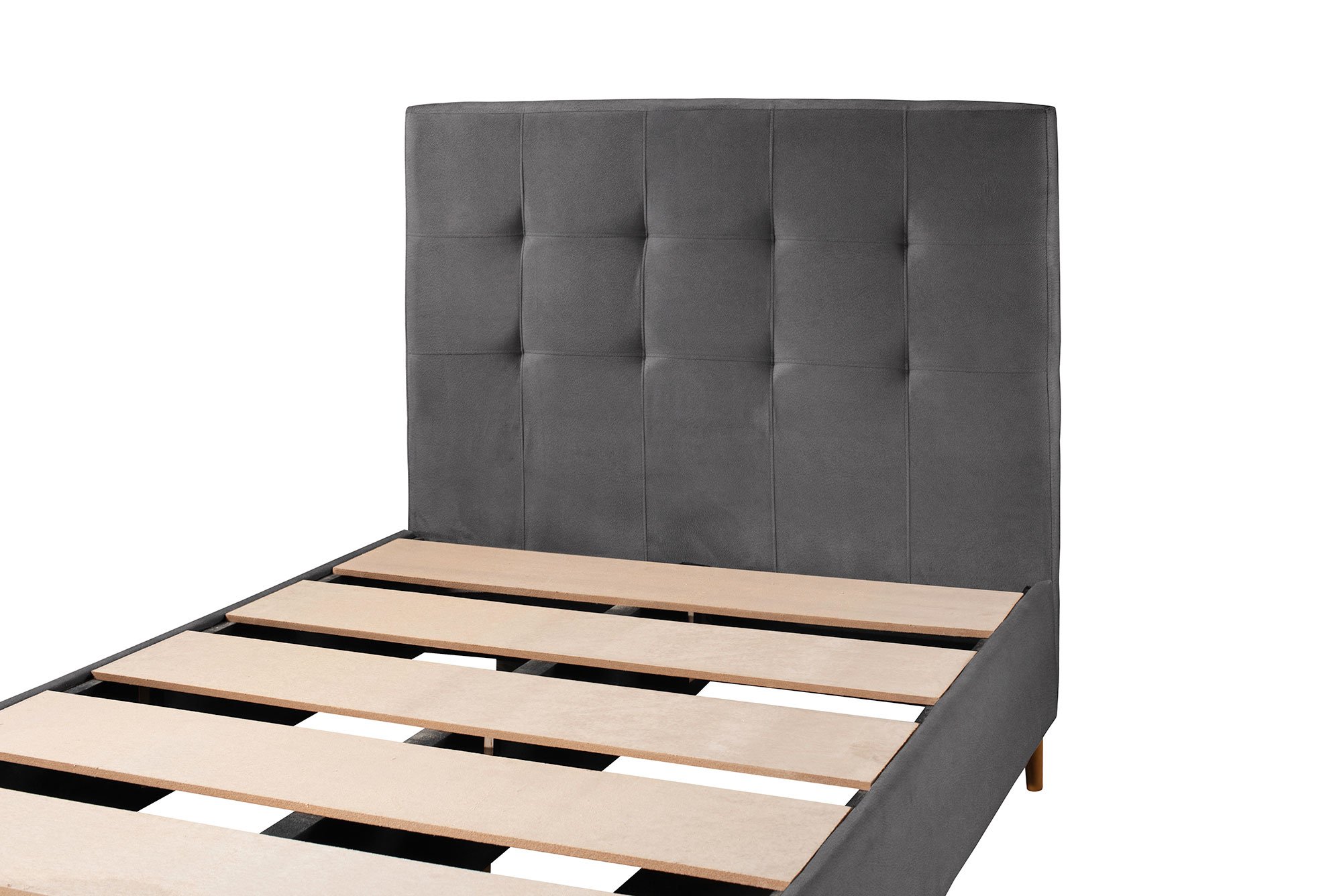 Conjunto Cama Box + Cabeceira Imperial Roma Queen 158x198x38 cm - Móveis Digital - 2