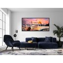Ver imagem 4 de Quadro Decorativo Cidade Velha Jerusalém 130x60 Moldura Preta 2x2