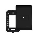 Ver imagem 1 de Placa Saída de Fio com Suporte Fame Habitat Black 4x2 Preto