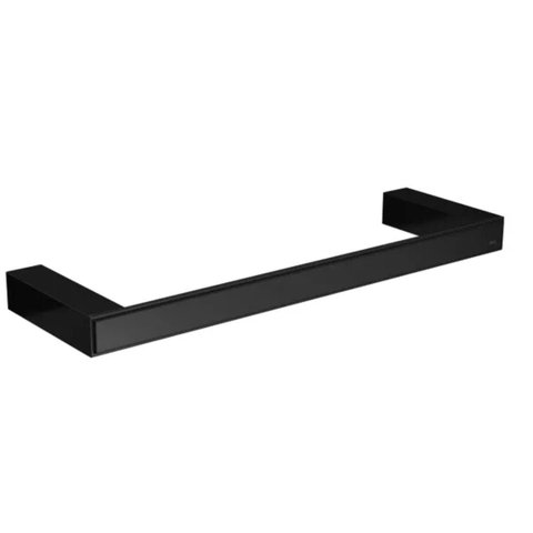 Porta Toalha Barra 35cm Contemporânea Black Noir - 2040.bl97.035.no