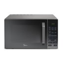 Ver imagem 1 de Forno Micro-ondas Midea 27 Litros 800w Prata com Porta Espelhada Mxsa27s1 127v