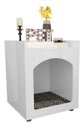 Ver imagem 1 de Mesa de Cabeceira e Cama para Pet Cachorro/Gato com Almofada Branco Mo