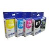Kit 4 Cartuchos EPSON T117 117 To73 73n para T24 T23 TX105 TX115 - 1