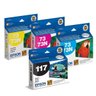 Kit 4 Cartuchos EPSON T117 117 To73 73n para T24 T23 TX105 TX115 - 4