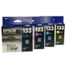 Kit 4 Cartuchos EPSON T133 133 TX235W TX420W TX430W TX320F - 1
