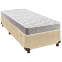 Ver imagem 1 de Cama Box Perola Solteiro + Colchão D33 D33 Inducol
