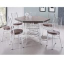 Ver imagem 1 de Conjunto Sala de Jantar Mesa Sextavada e 6 Cadeiras Canadá Novabras