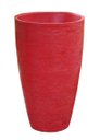 Ver imagem 4 de Kit 4 Vaso Planta 65x40 Oval Moderno Polietileno BGPLASTICOS VERMELHO PAU BRASIL 005