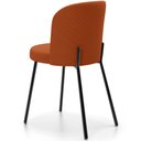 Ver imagem 7 de Cadeira para Sala de Jantar Cozinha Estofada Gavi L02 Tecido Terracota - Lyam Decor