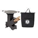 Ver imagem 6 de Fogareiro Portátil a Lenha Aço Carbono Rocket Stove Capincho 08000493