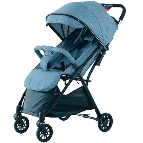 Carrinho de Bebe para Passeio Berço Compacto Zippy Toys Grey