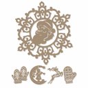 Ver imagem 1 de Kit 5un Enfeites Natal em Mdf 3mm