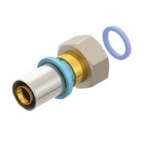 Conector Fêmea Móv.ved. Plana Água Lbp 20mmx3/4 Prens.emmeti