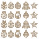 Ver imagem 1 de Kit 20un Enfeites Natal em Mdf 3mm