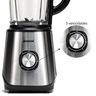 Liquidificador 1,7 Litros 5 Velocidades Pulsar 800w Jarra Vidro Inox Preto Amvox Alq 0209 (110v) - 4