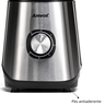 Liquidificador 1,7 Litros 5 Velocidades Pulsar 800w Jarra Vidro Inox Preto Amvox Alq 0209 (110v) - 6