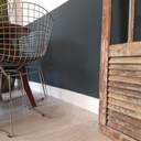 Ver imagem 4 de Kit Rodape Poliestireno 10cm Liso Santa Luzia 24metro(10barras)