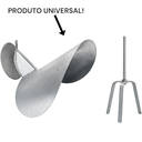 Ver imagem 4 de Chapéu para Fogão Galvanizado com Tripé Galo Zatti