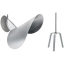 Ver imagem 1 de Chapéu para Fogão Galvanizado com Tripé Galo Zatti