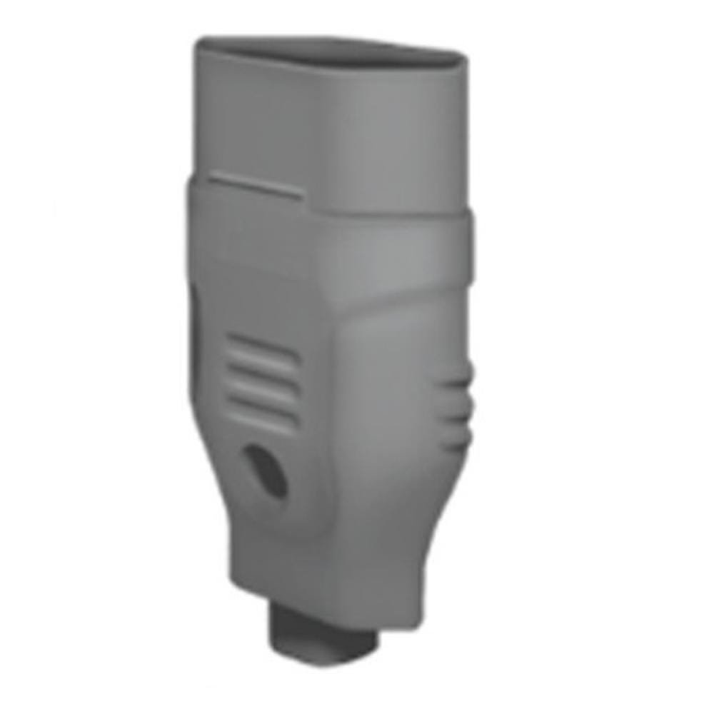 Plugue Fêmea 2 Polos 10a 250v~ Cinza - Alumbra - 1