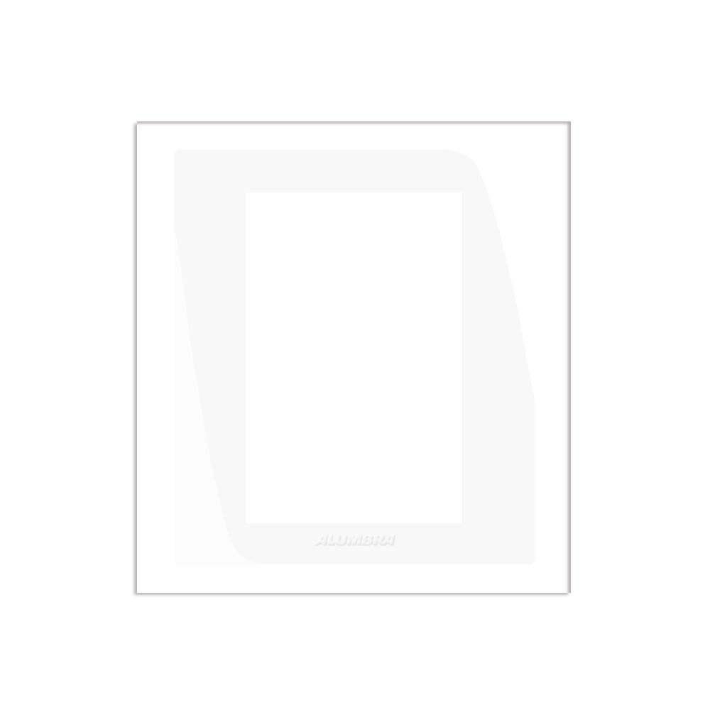 Placa E Caixa De Sobrepor Para 1 Módulo Pro Branca Alumbra - 1