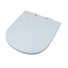 Assento Sanitário em Poliéster Vogue Plus Privilegie Branco Sicmol - 1