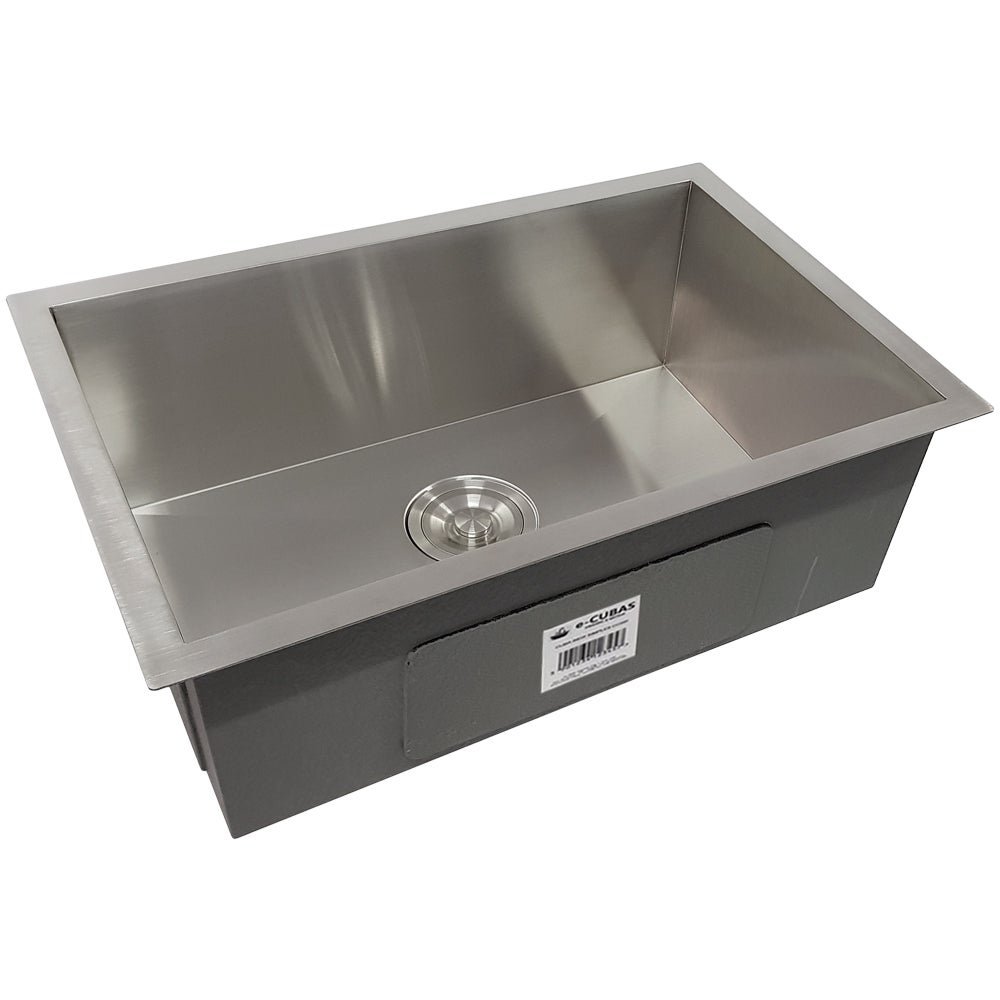 Cuba Quadrada Inox Cozinha Pia Embutir Sobrepor Gourmet X