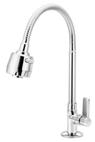Torneira Mesa Cozinha com Ducha 1/4V C60 VTP900CWB Esteves - 1