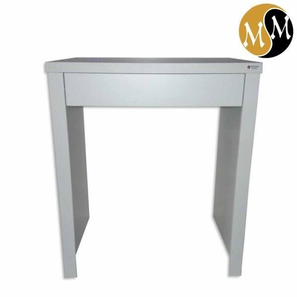 Bancada Escrivaninha Penteadeira 1 Gaveta Closet Quarto Decoração 100% MDF - 3