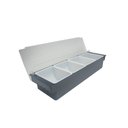 Ver imagem 3 de Porta Condimentos com 4 Divisórias Grande para Bartender Frg4044 Frigopro