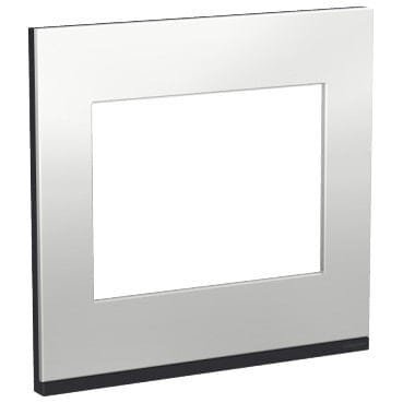 PLACA SUPORTE 4X4 6 POSTOS CLASS GR / ALUMINIUM METAL ORION SCHNEIDER - 2