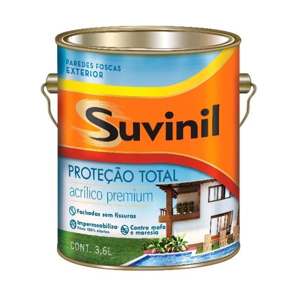 Tinta Látex Proteção Total branco 3,6 litros Suvinill - 1