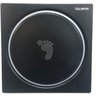 Ralo Quadrado com porta grelha 10x10 Metal Zamak Ralo Click Aquainox - 1