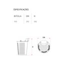 Ver imagem 7 de CESTO DE LIMPEZA PARA CAIXA DE GORDURA 18L PVC TIGRE