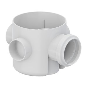 Corpo Caixa Sifonada Gordura 250x230x075mm - Tigre - 27150225