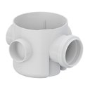 Ver imagem 1 de Corpo Caixa Sifonada Gordura 250x230x075mm - Tigre - 27150225