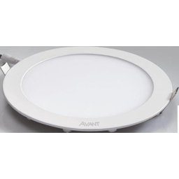 Led Painel Pop Embutir Redondo 22 Diâmetro AM 3000k 18w Bivolt 1260 Avant - 1