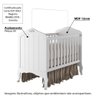 Berço Mini Cama Flex Harmonia - Branco - 2